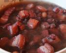 红豆炖肉汤